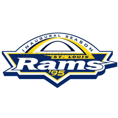 St. Louis Rams T-shirts Iron On Transfers N769 - Click Image to Close